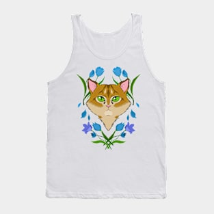 Cat-tee #3 (Tulip) Tank Top